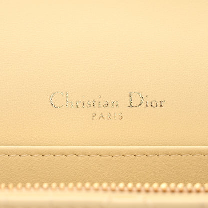 Christian Dior Lambskin Cannage Chain My Dior Daily Chain Pouch Soft Yellow 6 of 10