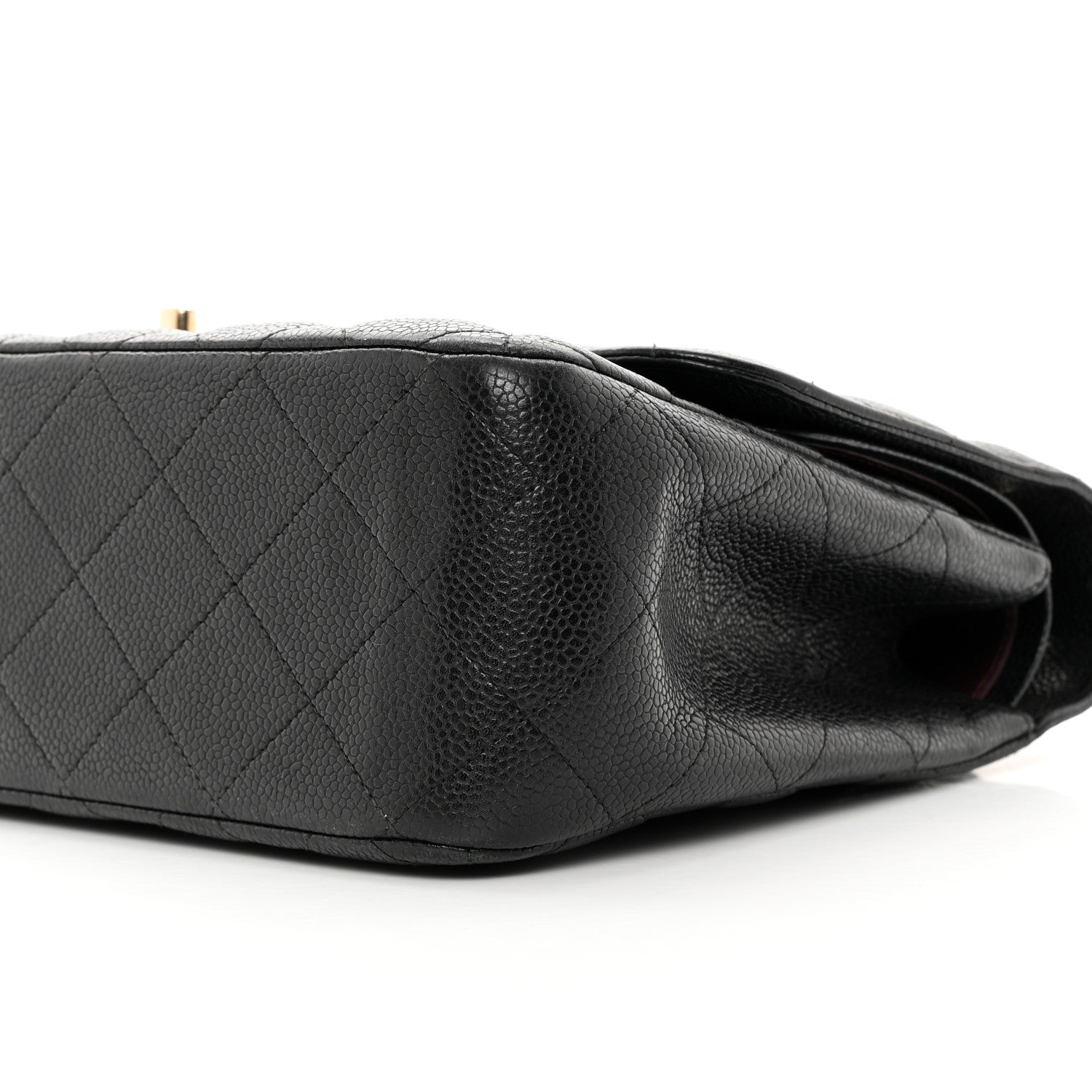 Chanel Caviar Quilted Jumbo Double Flap Black 10 of 16
