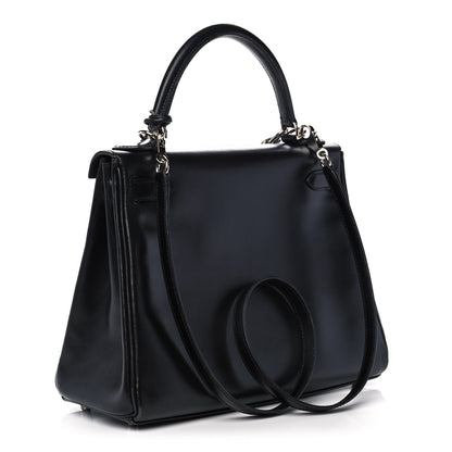 Hermes Box Kelly Retourne 28 Black 3 of 13