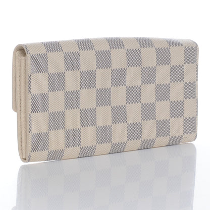 Louis Vuitton Damier Azur Sarah Wallet 3 of 7