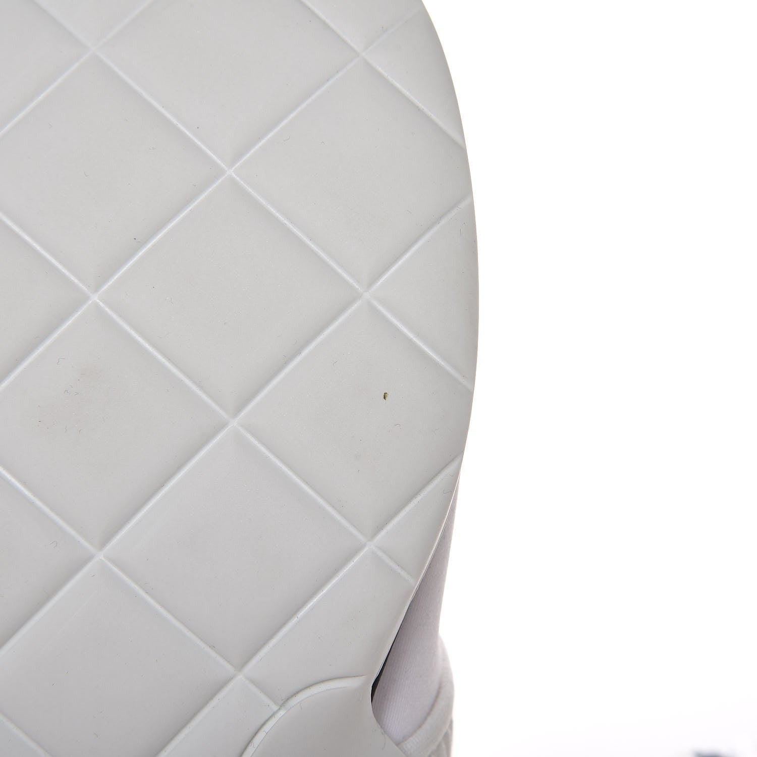 Chanel Stretch Fabric CC Sneakers 39 White 8 of 10