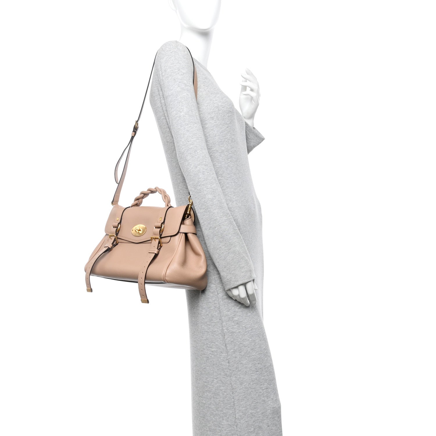 Mulberry Silky Calfskin Medium Alexa Maple 2 of 9