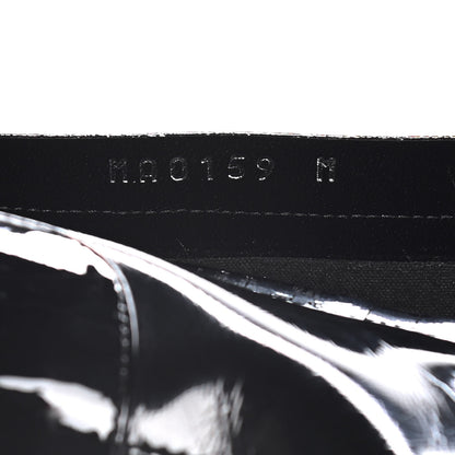 Louis Vuitton Patent Uniformes Silhouette Ankle Boots 38 Black 10 of 14
