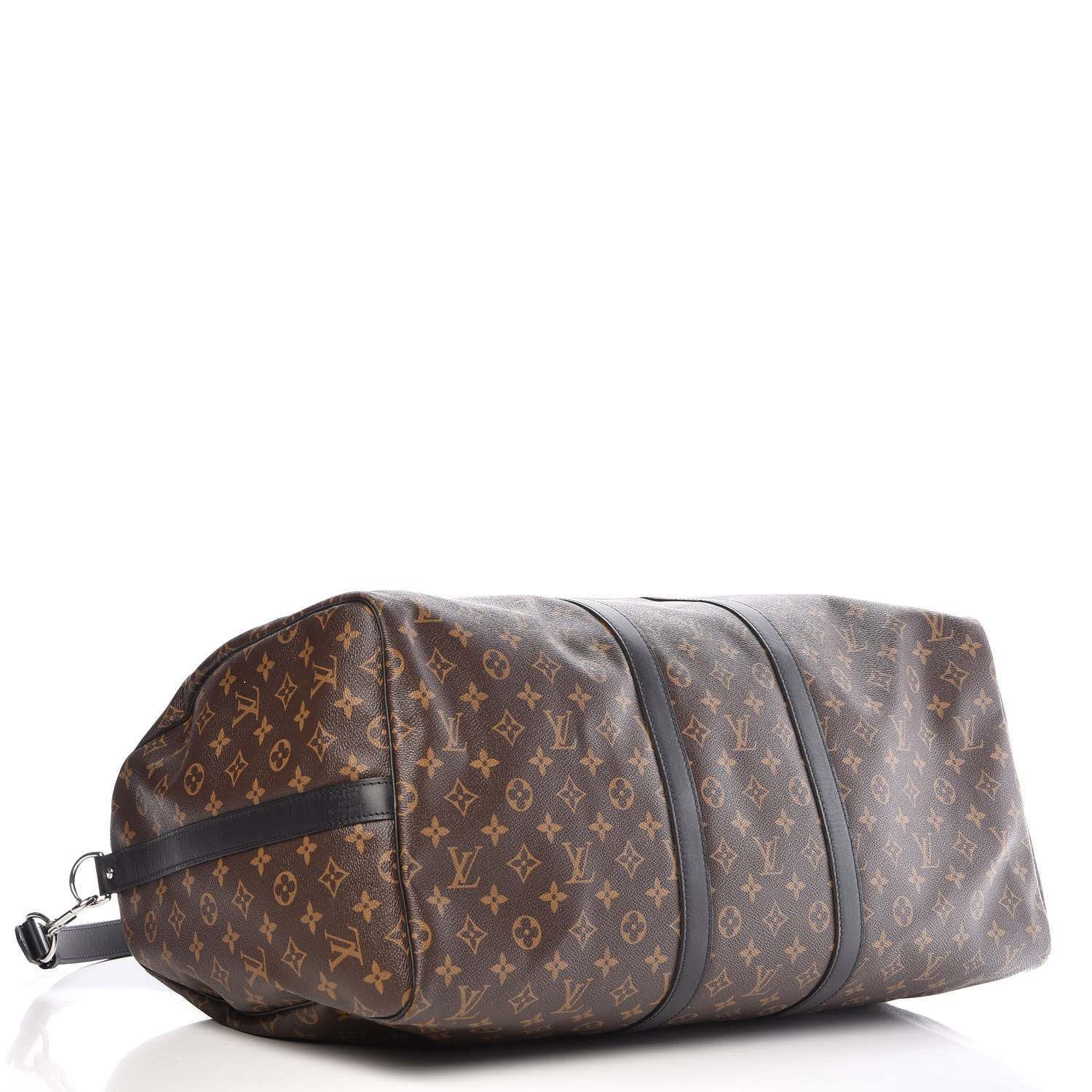 Louis Vuitton Monogram Macassar Keepall Bandouliere 55 4 of 15
