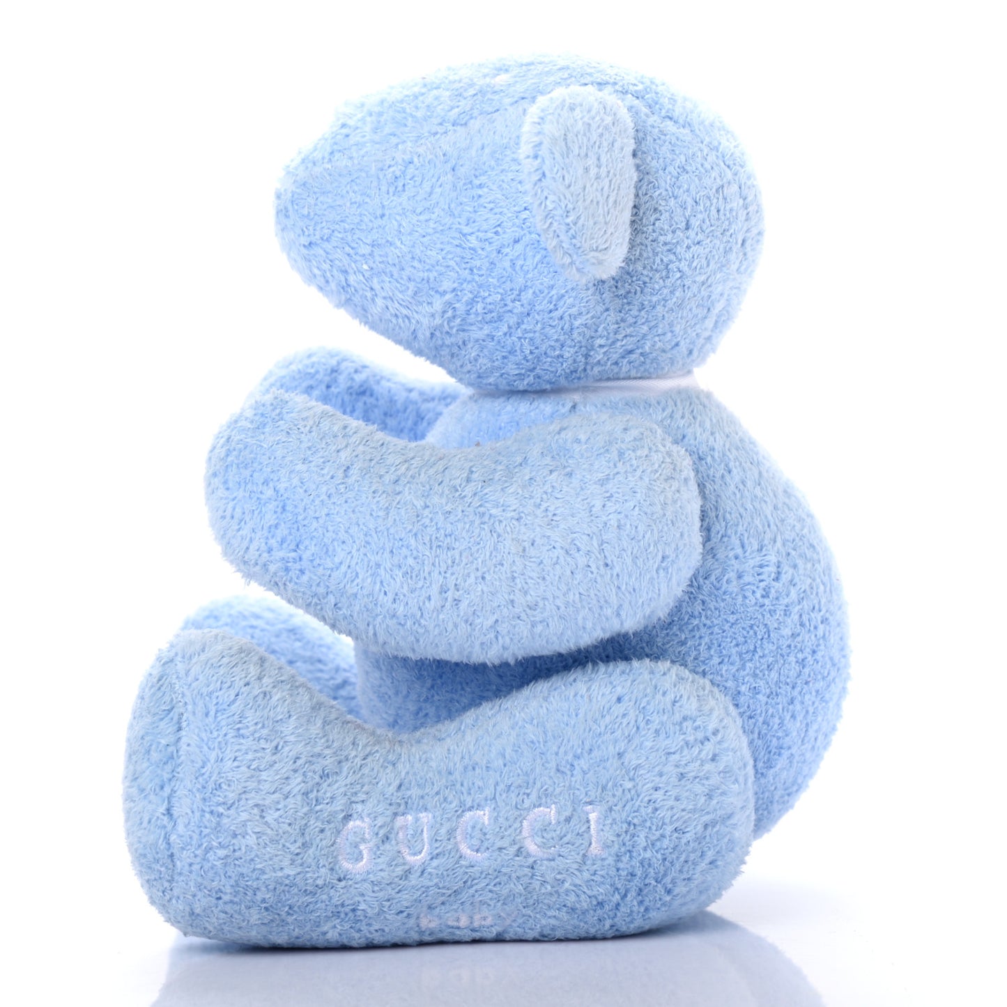 Polyester Stuffed Teddy Bear Blue