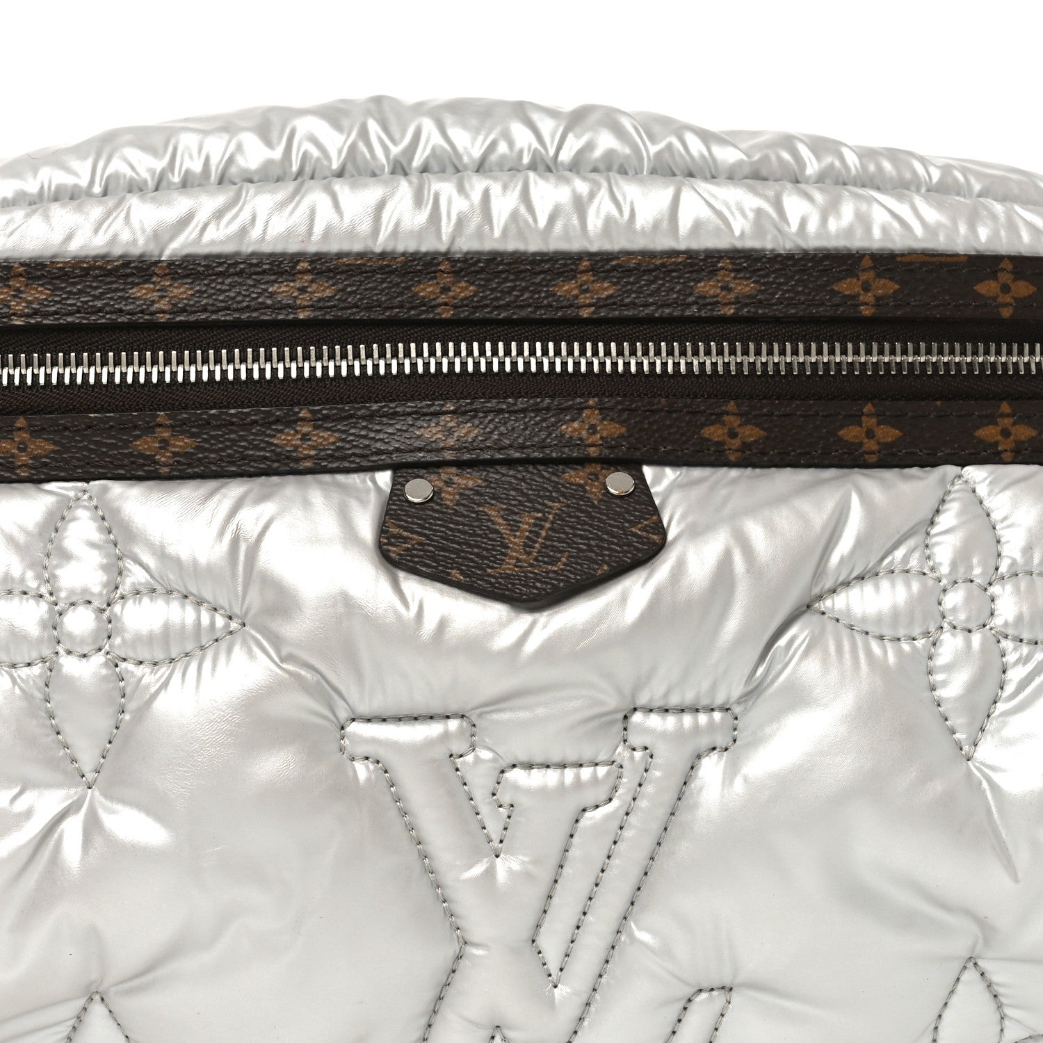 Louis Vuitton Econyl Monogram Pillow BumBag Silver 7 of 9