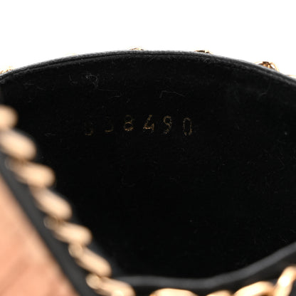 Chanel Lambskin Chain Cork Slide Sandals 38 Black 9 of 9