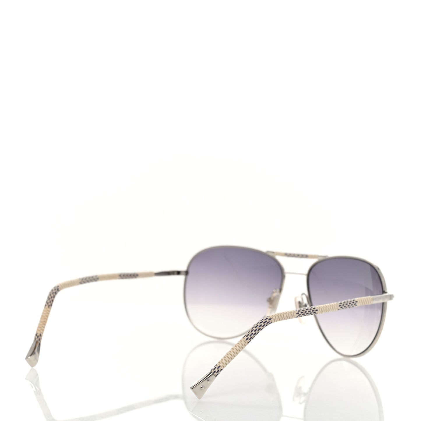 Damier Azur Conspiration Pilote Aviator Sunglasses Z0203U