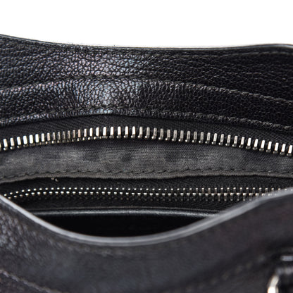 Balenciaga Chevre Silver Metallic Edge Hardware Mini City Black 15 of 15