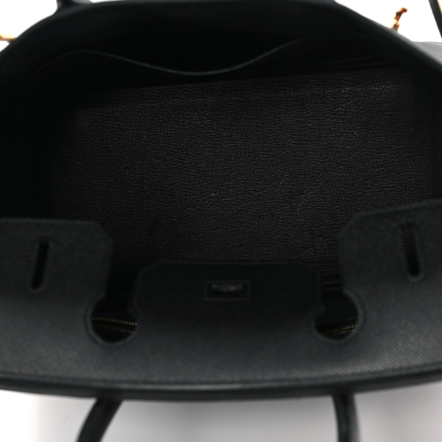 Hermes Epsom BIRKIN 30 Black 5 of 12