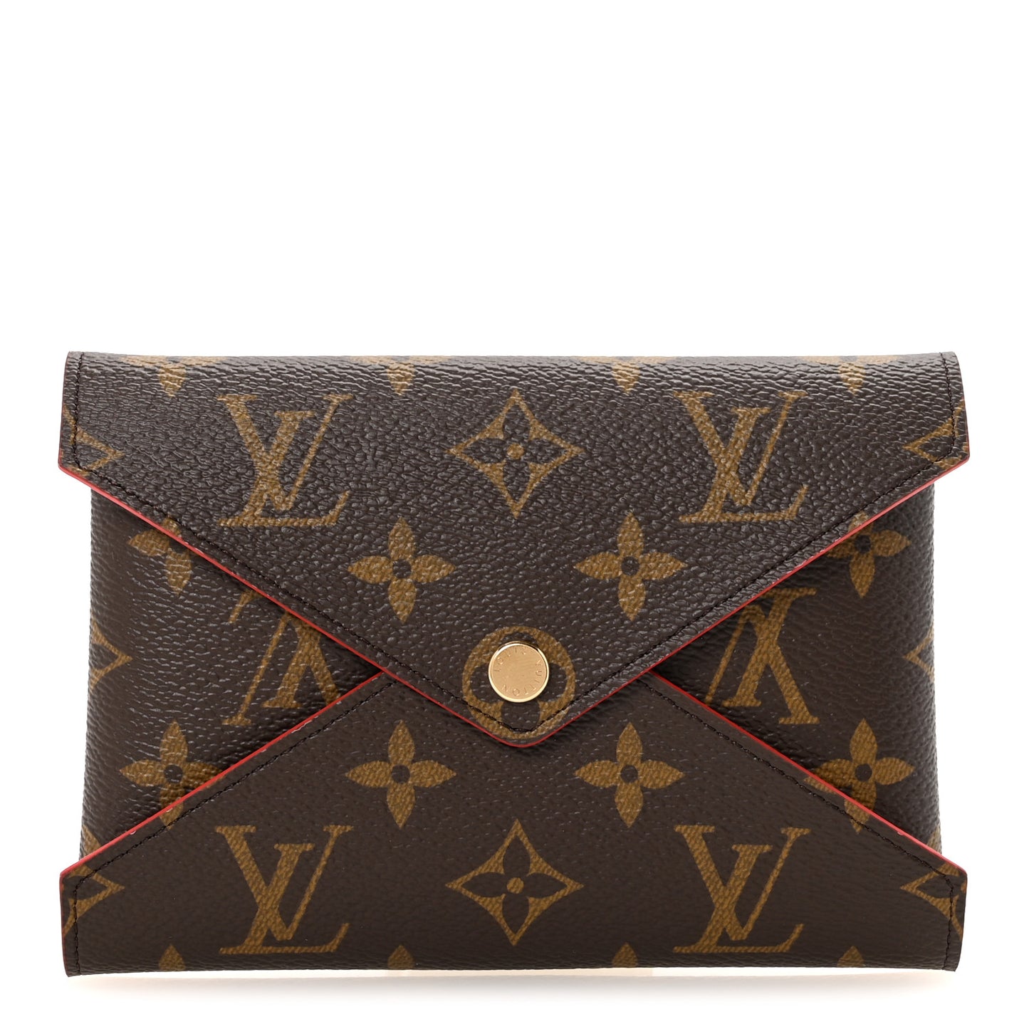 Monogram Medium Kirigami Pochette Insert Coquelicot