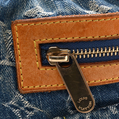 Louis Vuitton Monogram Denim Baggy PM Blue 12 of 12