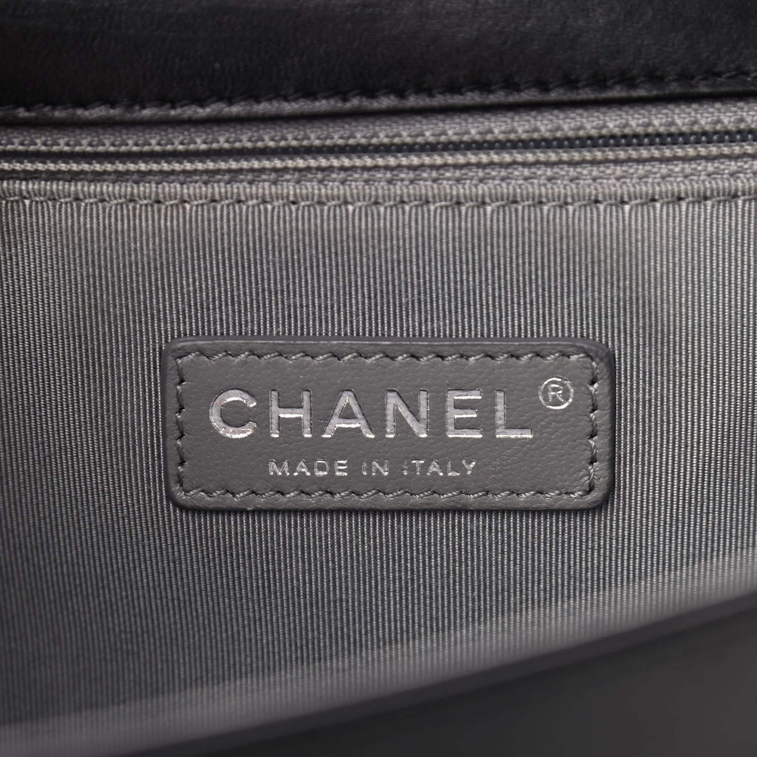 Chanel Lambskin Quilted Large Boy Flap Black 6 of 10