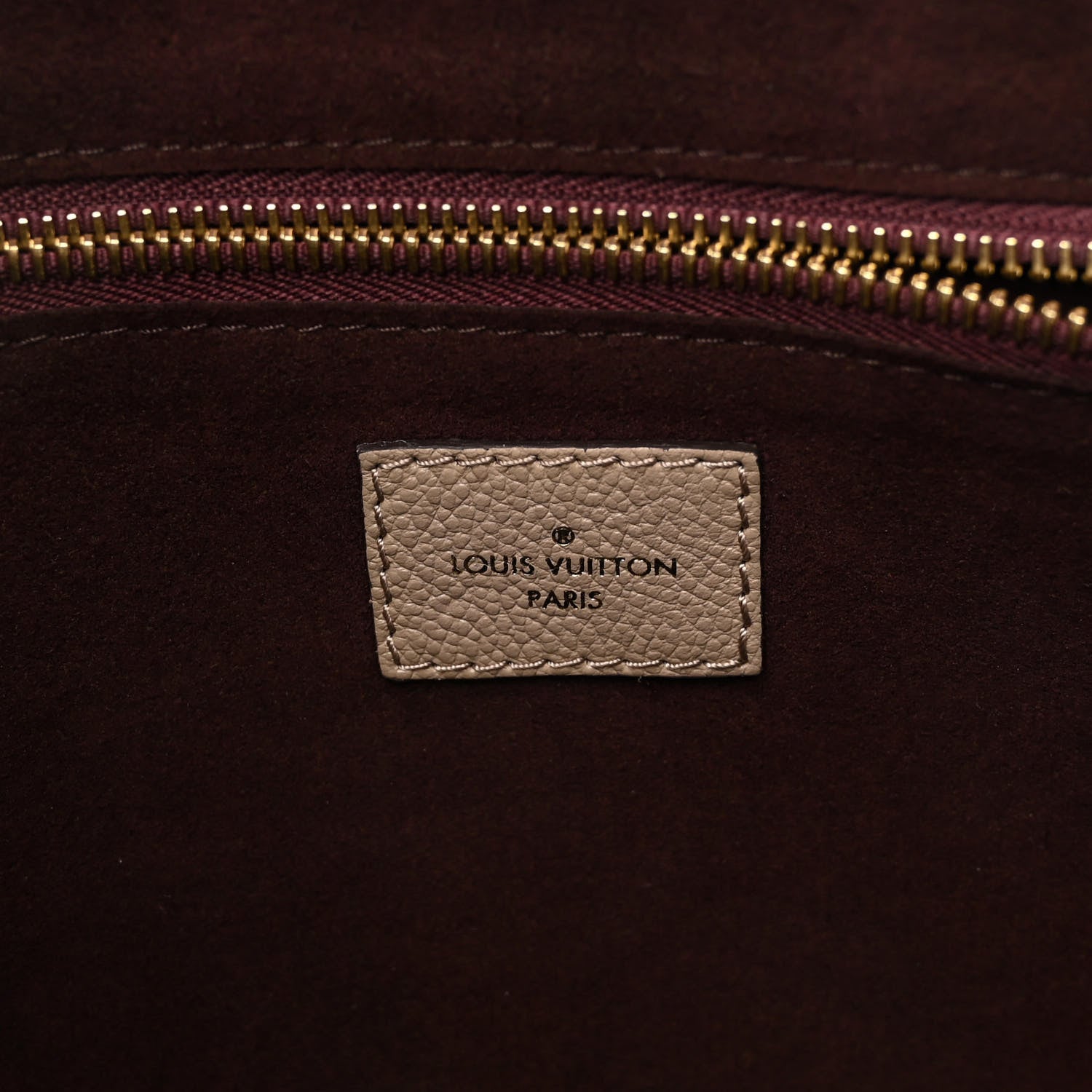 Louis Vuitton Empreinte Monogram Giant Neverfull MM Tourterelle 6 of 12