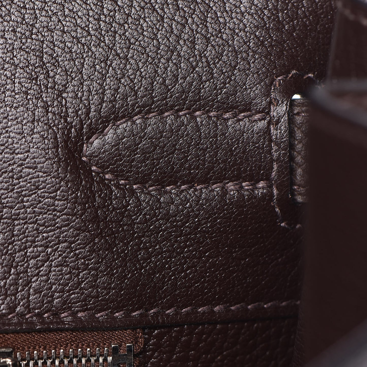 Epsom Birkin 35 Chocolate