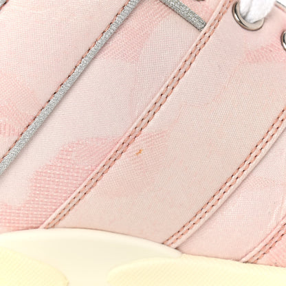Chanel Canvas Womens Sneakers 39.5 Pink Grey 9 of 11
