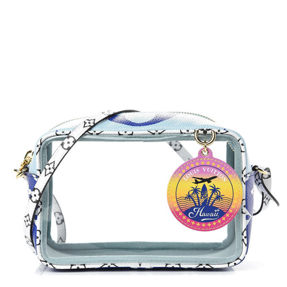 Louis Vuitton Monogram Giant Hawaii Beach Pouch Blue 1 of 7