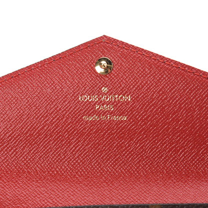 Louis Vuitton Monogram Daily Organizer Envelope Insert Red 6 of 6