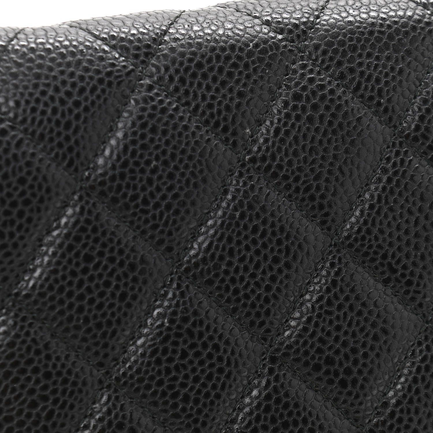 Chanel Caviar Quilted Golden Class Wallet On Chain WOC Black 11 of 14
