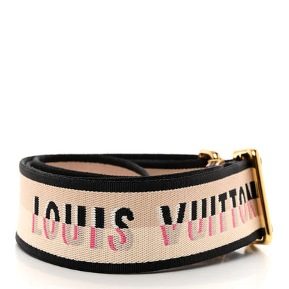 Louis Vuitton Jacquard Diane Shoulder Strap Black 2 of 3