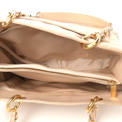 Chanel Caviar Quilted Grand Shopping Tote GST Beige 4 of 14