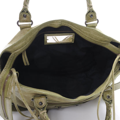 Balenciaga Agneau Classic Hardware City Light Olive 6 of 8
