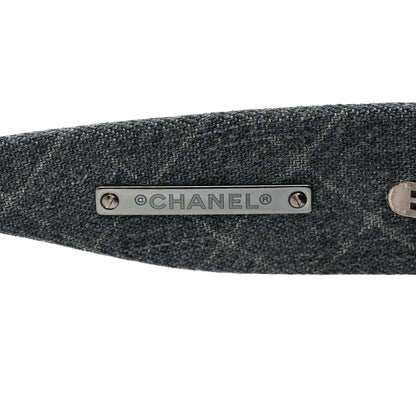 Chanel Denim Rectangle Sunglasses 5406 Blue 5 of 10