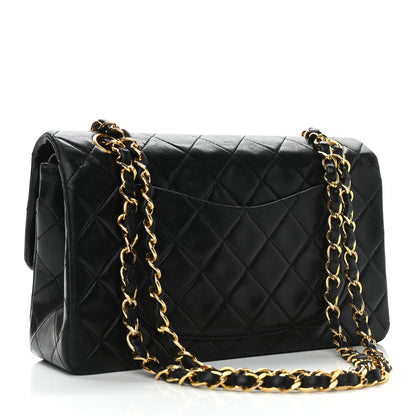 Chanel Lambskin Quilted Small Double Flap Black 3 of 18