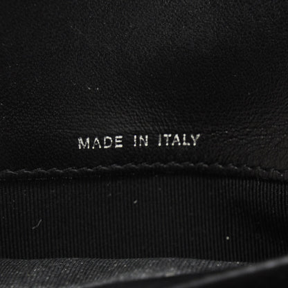 Chanel Lambskin Quilted Large Flap Wallet Black 9 of 10