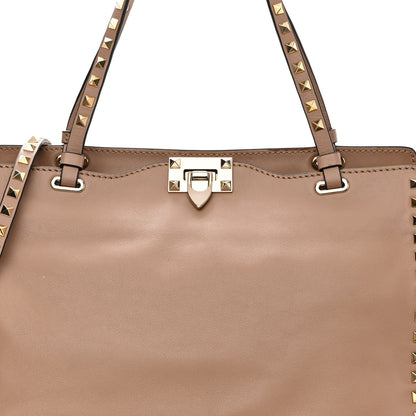 Valentino Garavani Vitello Medium Rockstud Tote Alpaca 7 of 10