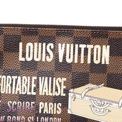 Louis Vuitton Damier Ebene Milla MM Trunk Pochette 6 of 6