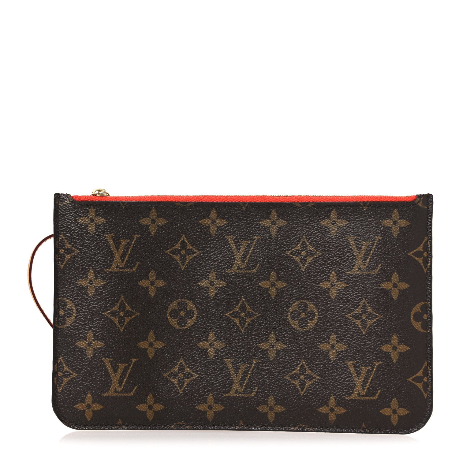 Louis Vuitton Monogram Neverfull MM GM Pochette Piment 1 of 8