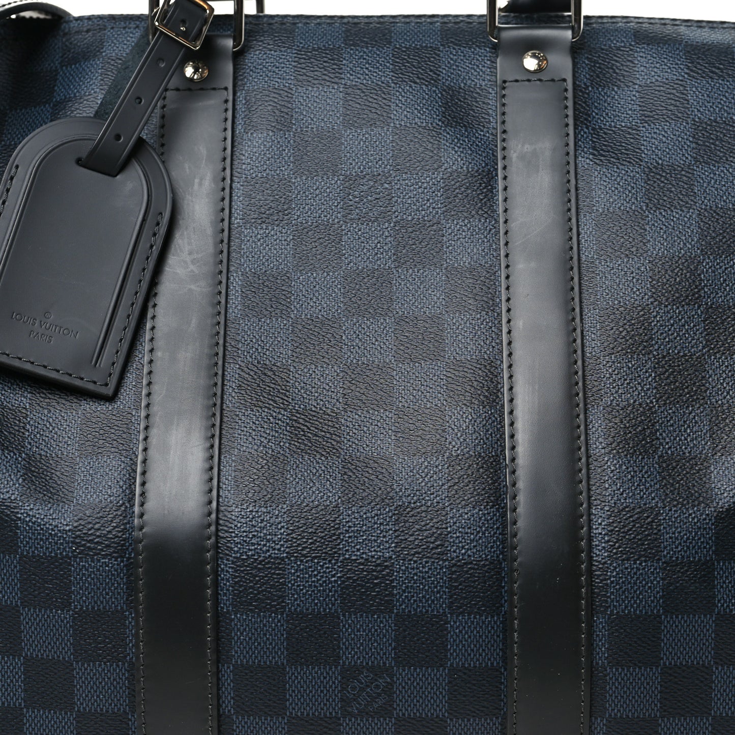 Damier Cobalt Keepall Bandouliere 45