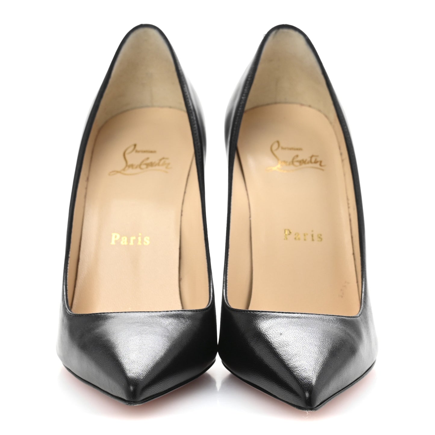 Shiny Nappa Decollete 554 100 Pumps 37.5 Black