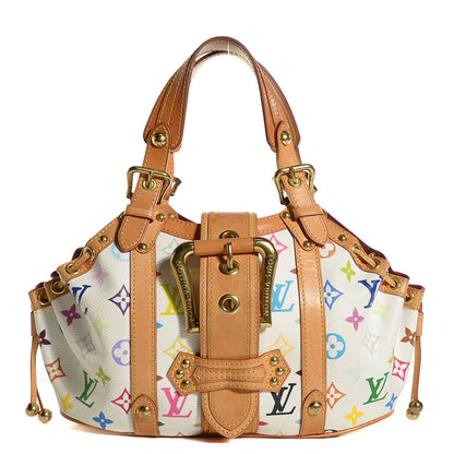 Louis Vuitton Monogram Multicolor Theda GM White 1 of 7