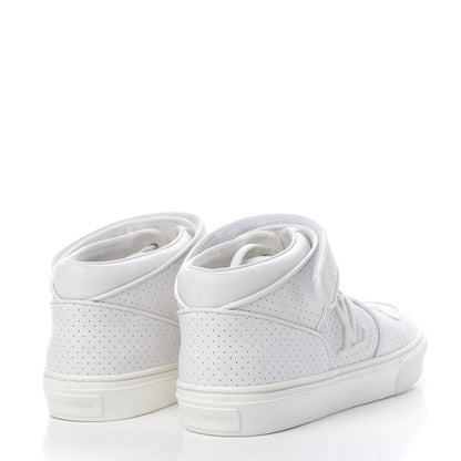 Louis Vuitton Calfskin Perforated Acapulco Sneakers 8 White 4 of 13