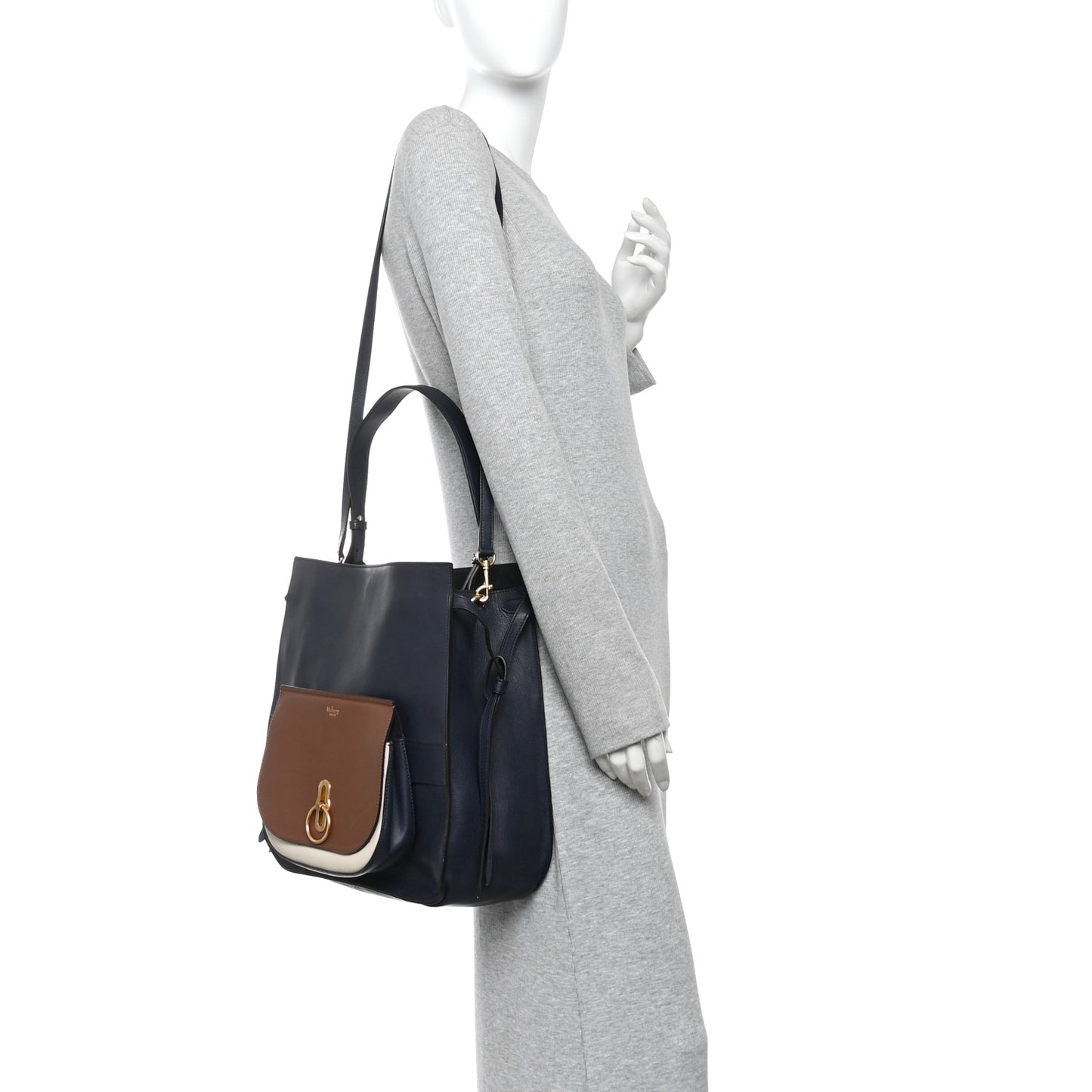 Silky Calfskin Amberley Hobo Night Sky Oak