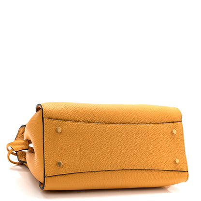 Mulberry Heavy Grain Iris Tote Deep Amber 3 of 8