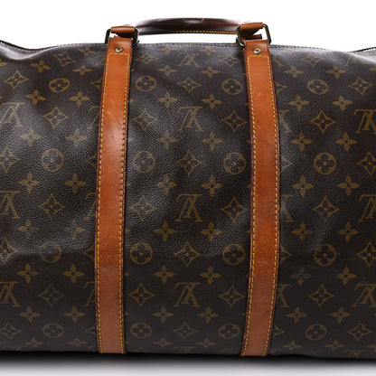 Louis Vuitton Monogram Keepall Bandouliere 55 18 of 23