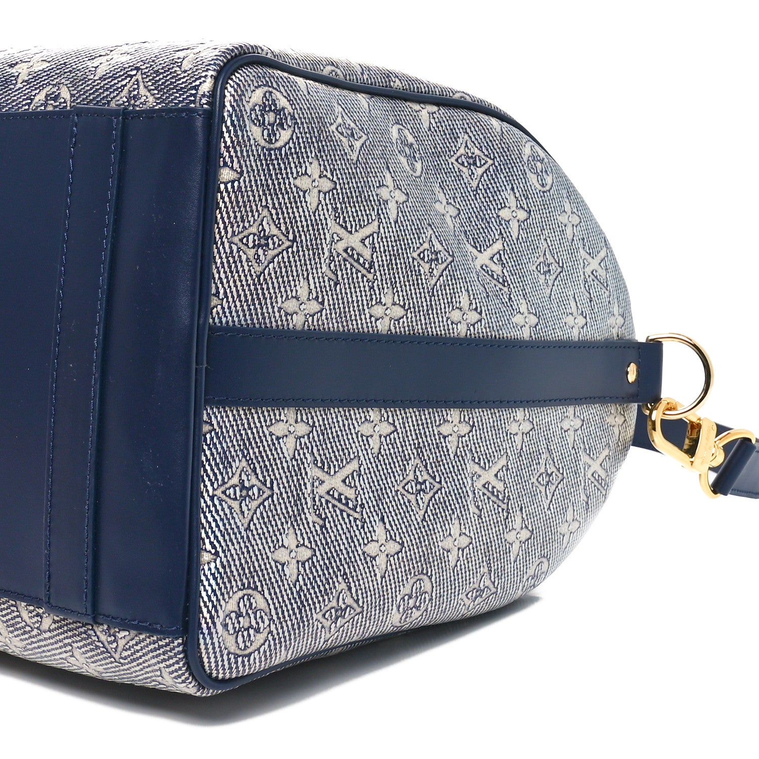 Louis Vuitton Monoglam Keepall 45 Blue 8 of 8