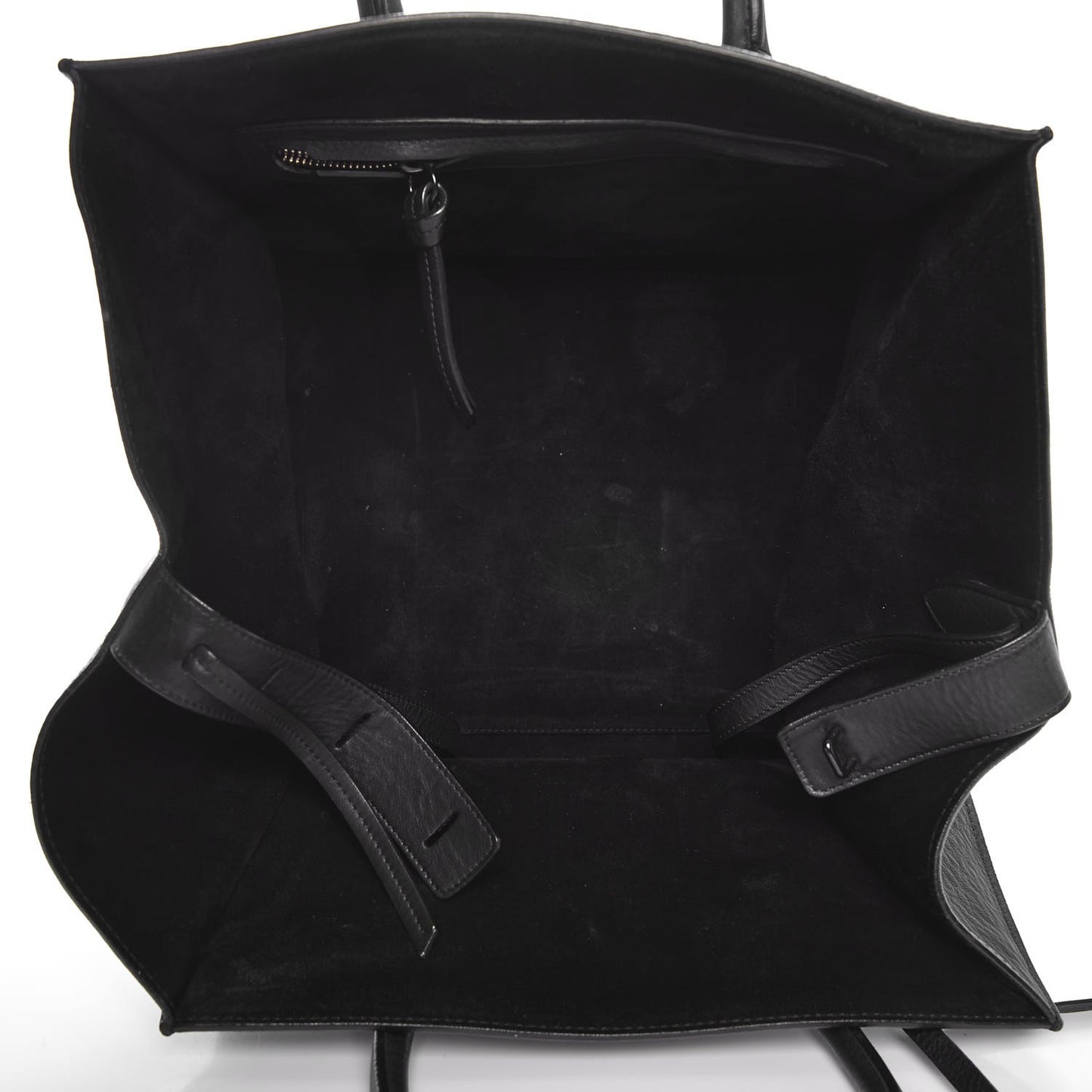 Supple Calfskin Medium Phantom Luggage Black
