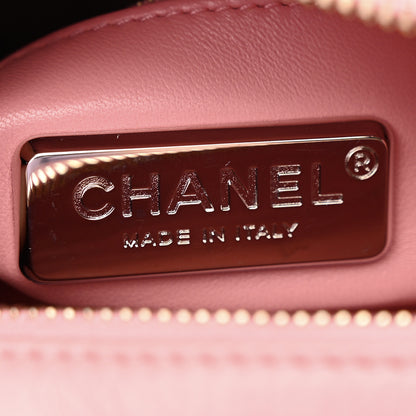 Chanel Snakeskin Small Gabrielle Hobo Pink 6 of 14