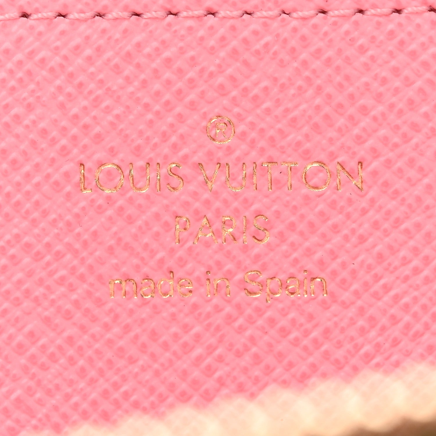 Louis Vuitton Damier Ebene Studded Zippy Wallet Rose Ballerine 6 of 16