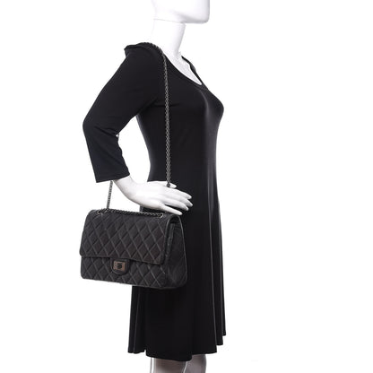 Chanel Aged Calfskin Quilted 2.55 Reissue 227 Flap Dark Grey 2 of 10