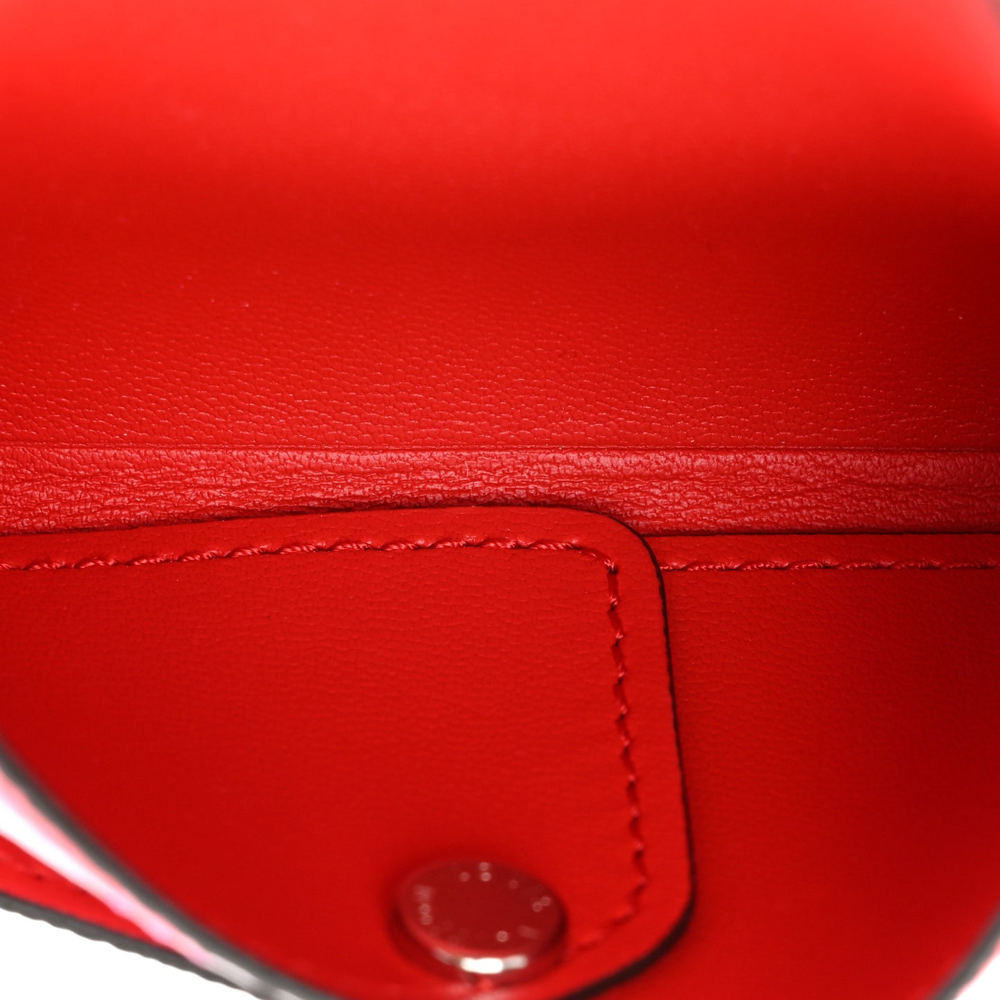 Monogram Escale Small Kirigami Pochette Insert Red