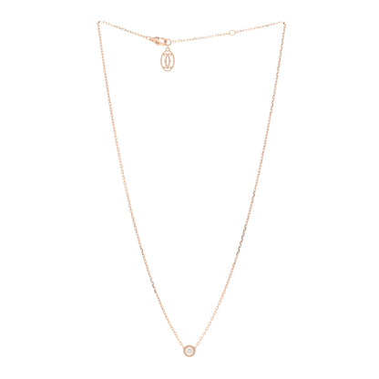 Cartier 18K Pink Gold Diamond LM D'Amour Pendant Necklace 3 of 5
