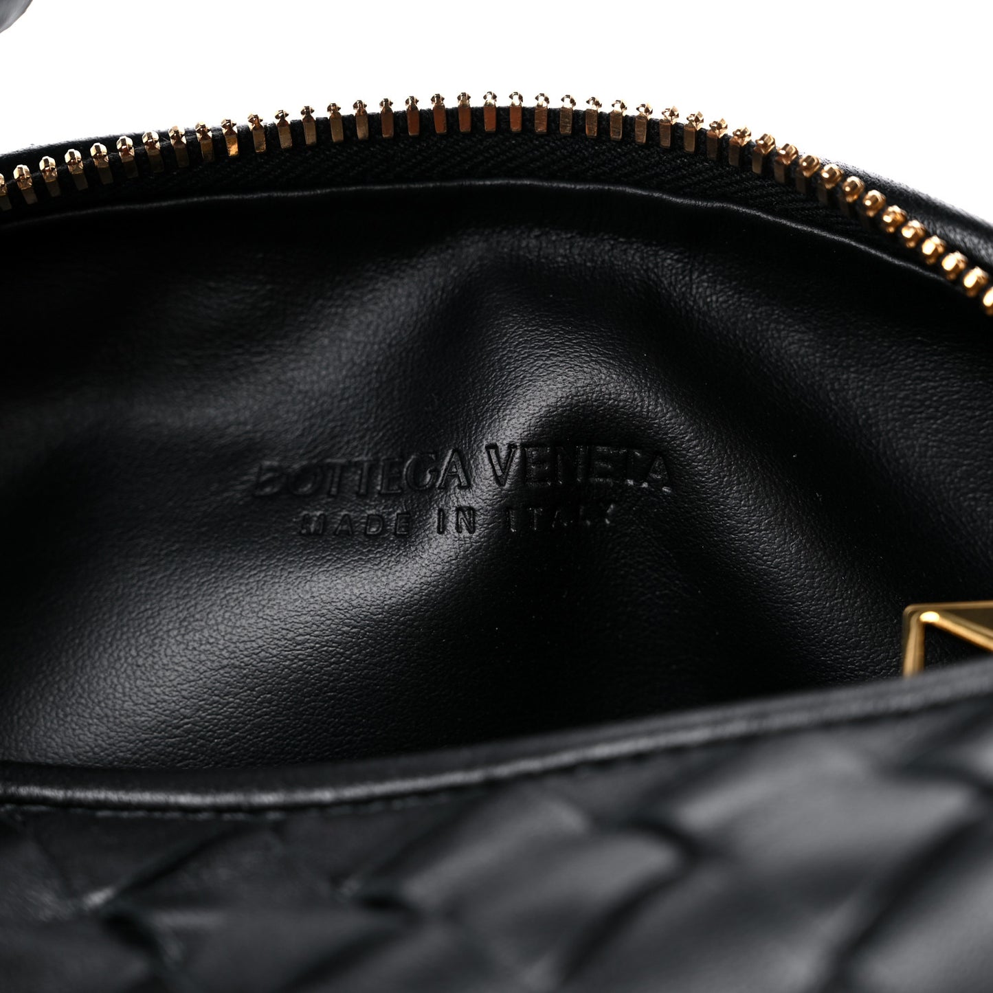 Nappa Intrecciato Mini Chain Jodie Black