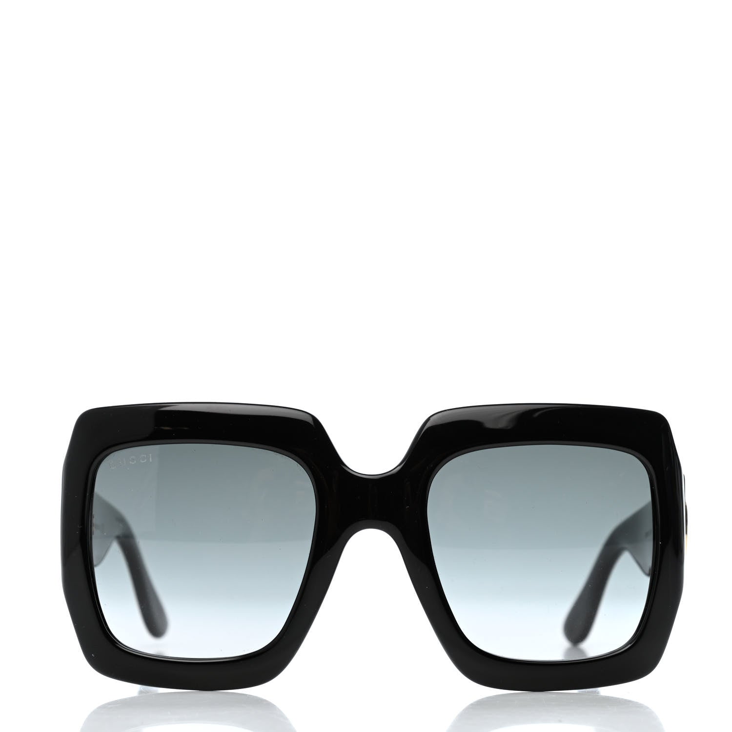Gucci Acetate Square Frame Sunglasses GG0053S Black 2 of 4