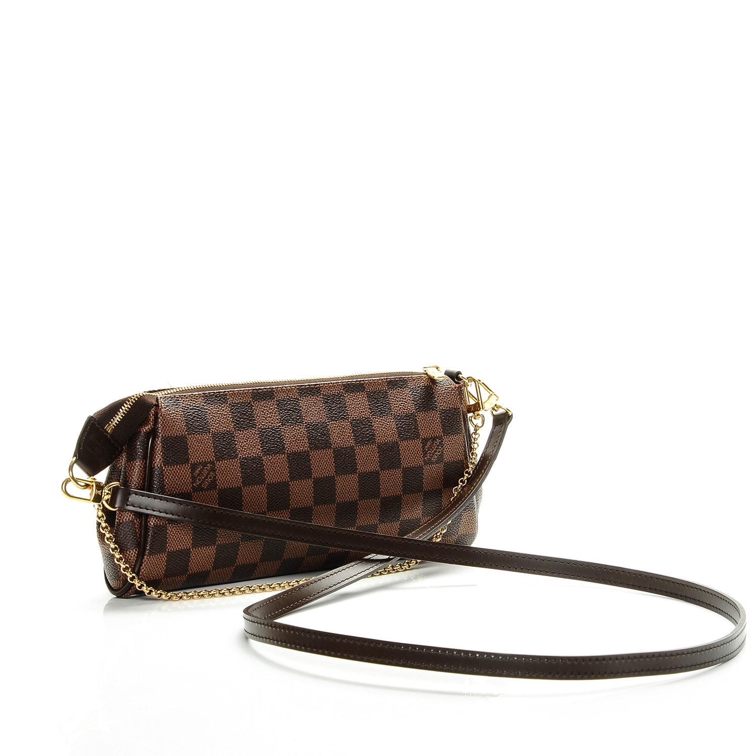 Louis Vuitton Damier Ebene Eva Clutch 3 of 6