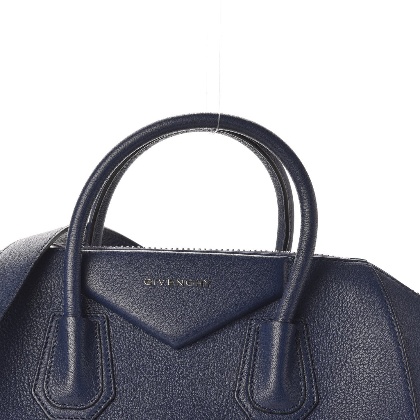 Sugar Goatskin Medium Antigona Navy